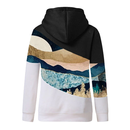 AS | Nekomplikovaná a trendy zimní mikina s kapucí