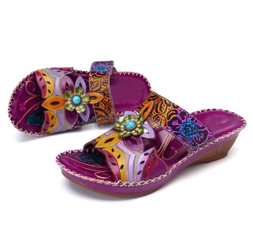 AS | Letní retro barevná obuv