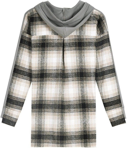 AS | Pohodlná patchworková mikina s dlouhými rukávy