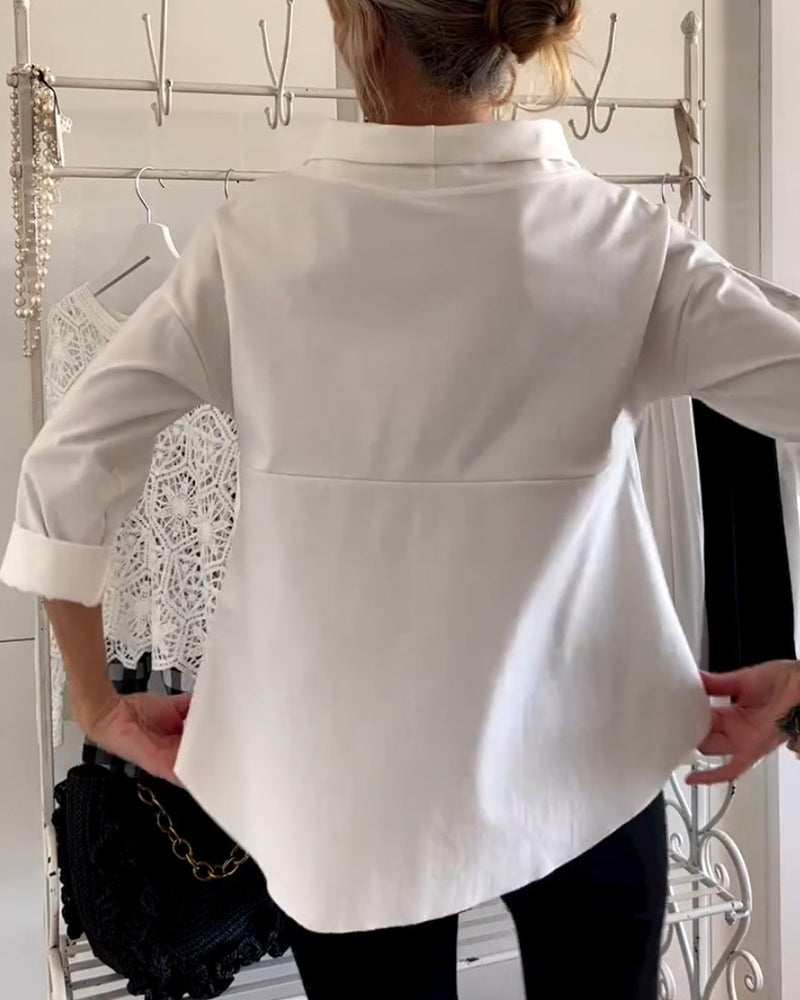 AS | Nadčasový a stylový obecný top