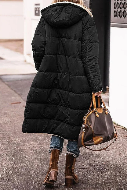 AS | Trendy bunda s kapucí a zvýrazněným límcem