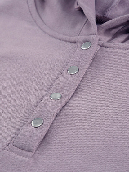 AS | Ležérní a uvolněná zimní mikina s kapucí