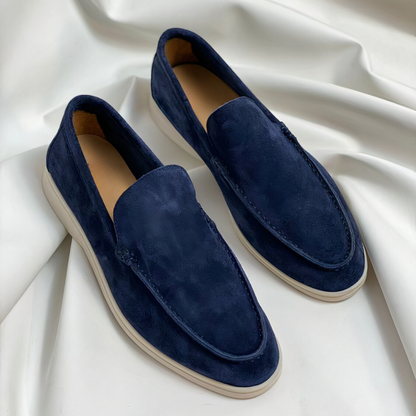 AS | Pánská ležérní obuv Semišové mokasíny Slip On