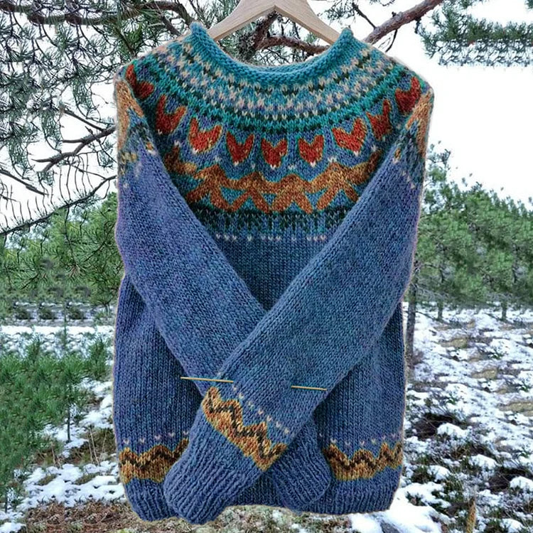 AS | Vintage inspirovaný a cool svetr