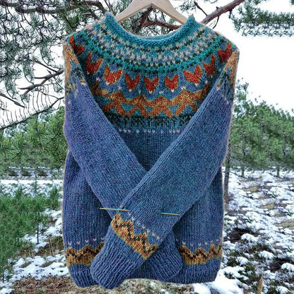 AS | Vintage inspirovaný a cool svetr