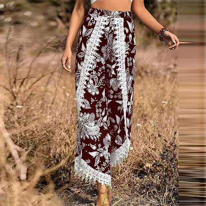 AS | Elegantní krajkové kalhoty