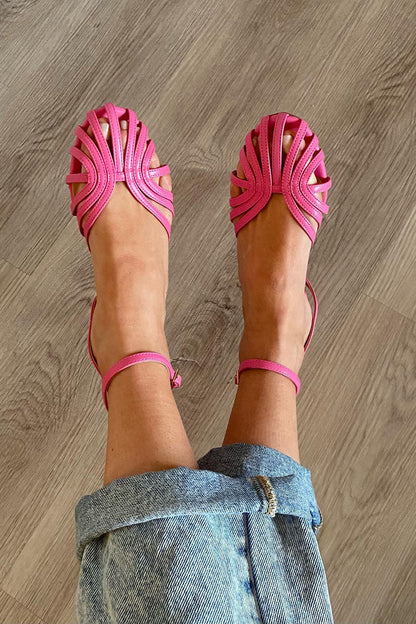 AS | Hollow Out Round Toe kotníčkové boty