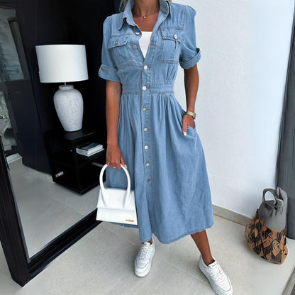 AS | Elegantní letní midi šaty ve stylu vintage