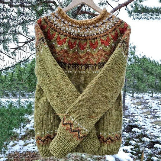 AS | Vintage inspirovaný a cool svetr