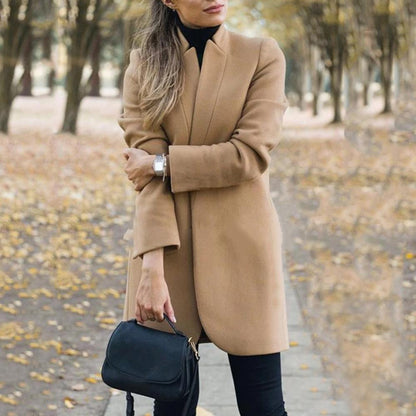 AS | Elegantní krátký dámský kabát pro volný čas a podnikání