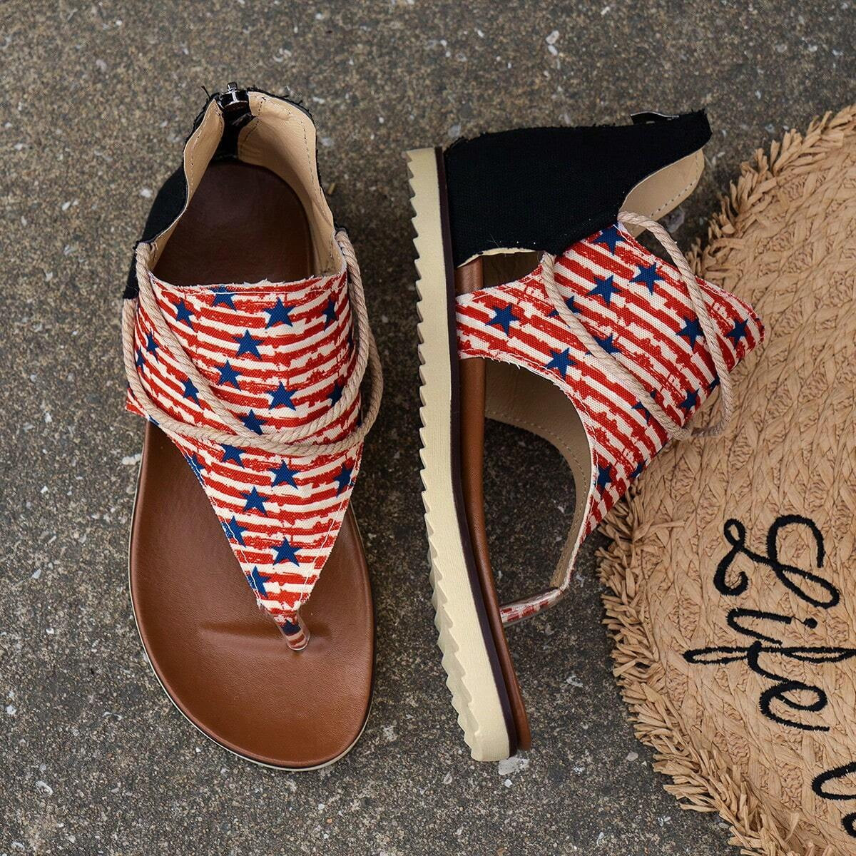 AS | Nové plážové sandály s potiskem na zip