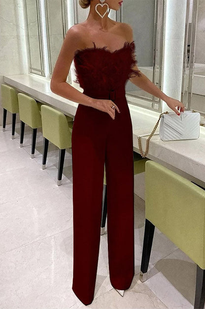 AS | Oblek s pírkem nahoře bez