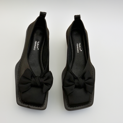 AS | Square Toe Shallow Mouth Slip-on dámské mokasíny