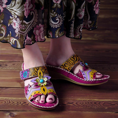 AS | Letní retro barevná obuv