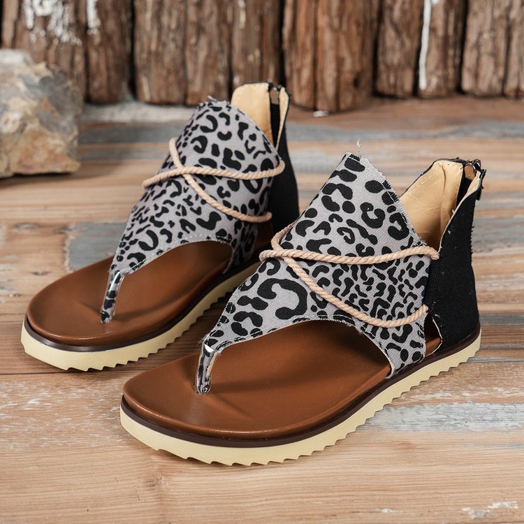 AS | Nové plážové sandály s potiskem na zip