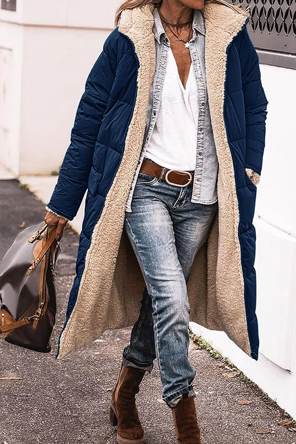 AS | Trendy bunda s kapucí a zvýrazněným límcem