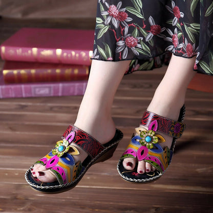 AS | Letní retro barevná obuv