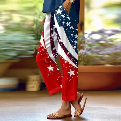 AS | Trendy modré kalhoty s bočními kapsami