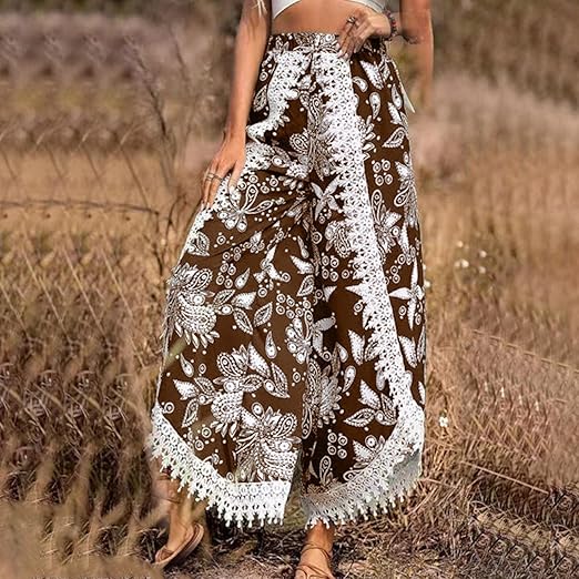 AS | Elegantní krajkové kalhoty