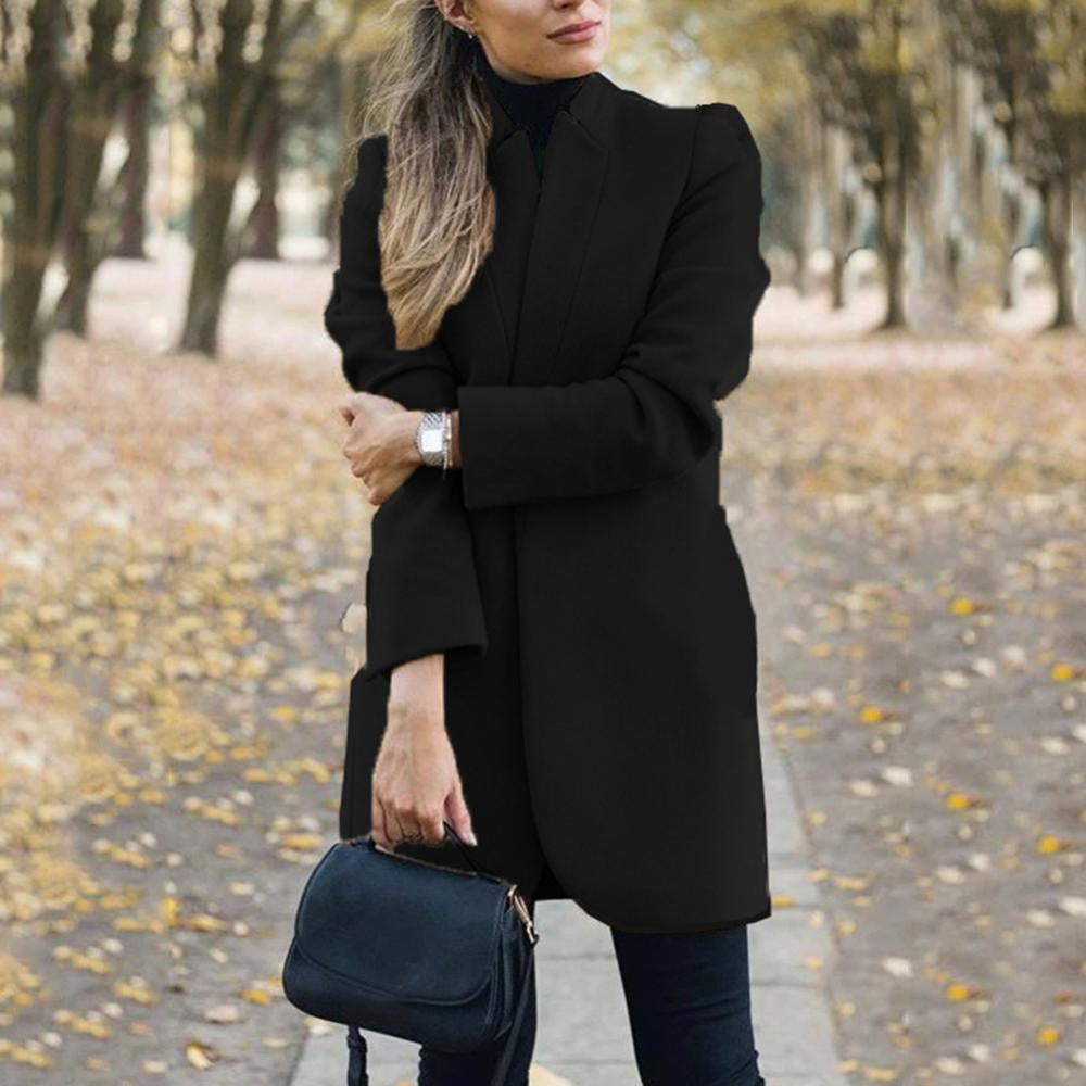 AS | Elegantní krátký dámský kabát pro volný čas a podnikání
