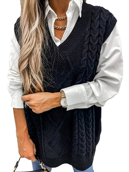 AB | Elegantní a uvolněný zimní svetr