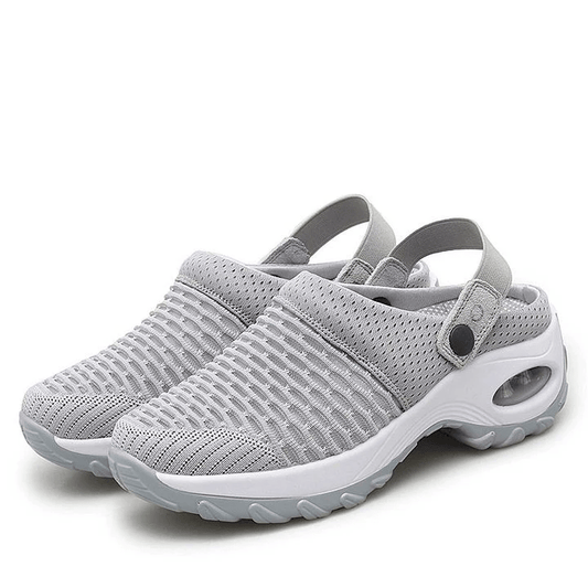 AS Dámské Air Cushion Platform Mesh Mules Sneaker Sandály