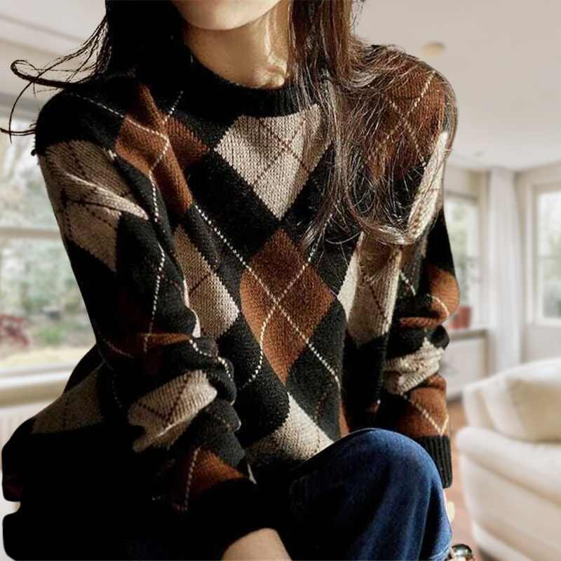AS | Elegantní svetr ve vintage stylu