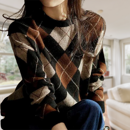 AS | Elegantní svetr ve vintage stylu