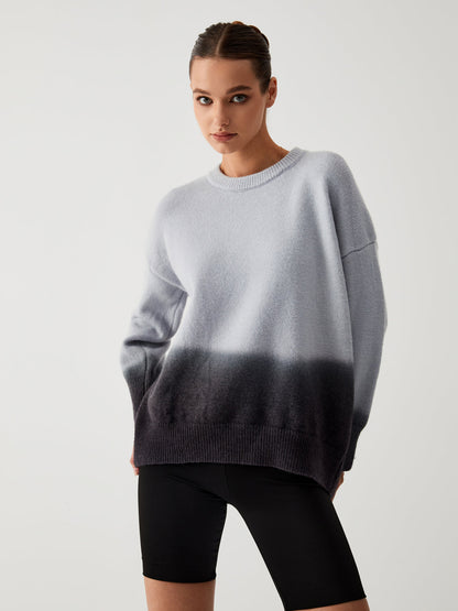 AS | Ombre oversized svetr