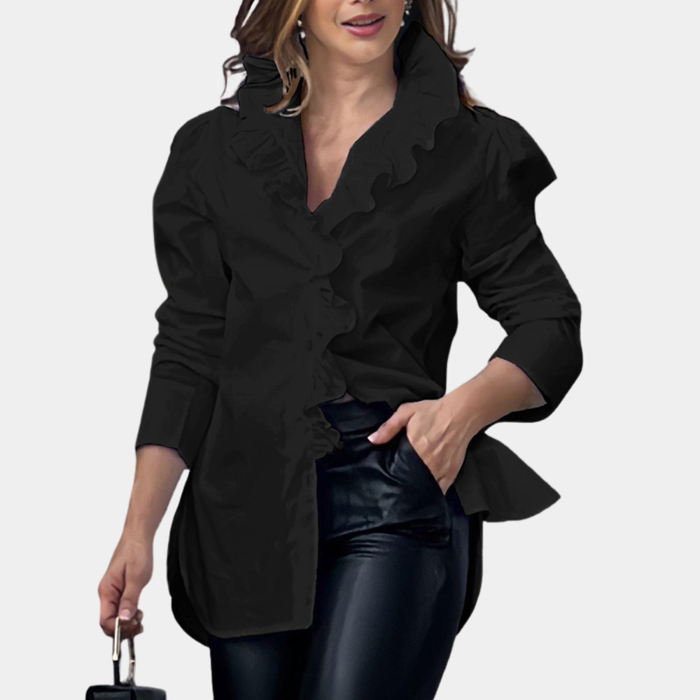 AS | Jednoduchá a stylová zimní halenka