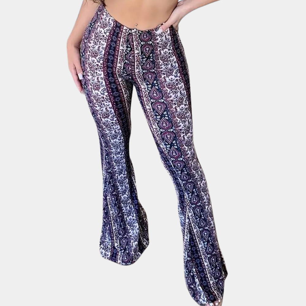 AS | Dámské rozšířené kalhoty v boho stylu