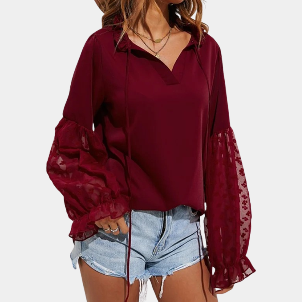 AS | Jednoduchá a stylová zimní halenka