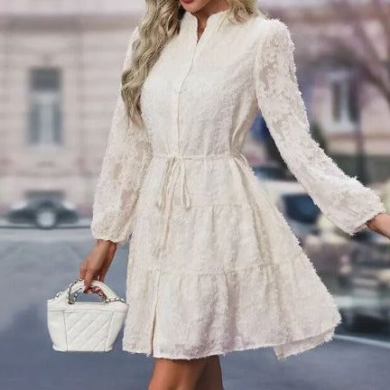 AS | Elegantní krajkové midi šaty v linii A