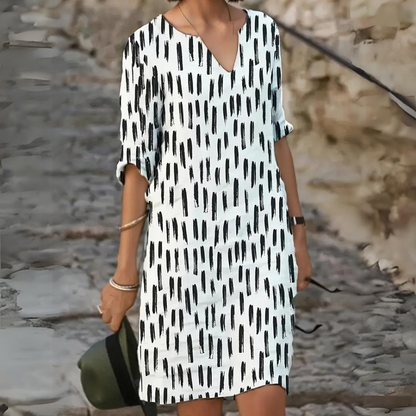 AS | Elegantní mozaikové šaty