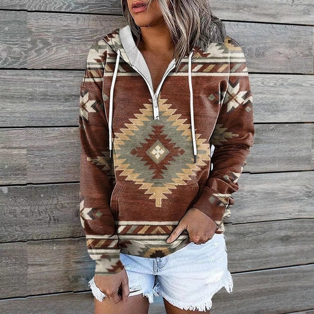 AS | Etnické mikiny s kapucí