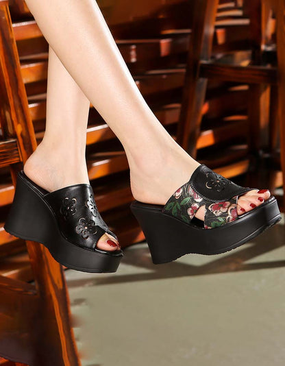 AS | Nové dámské retro platformové boty na podpatku