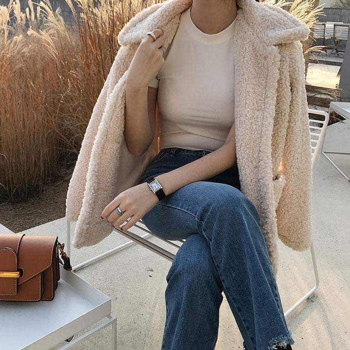 AS | LolasJacket I Plyšová bunda pro ženy