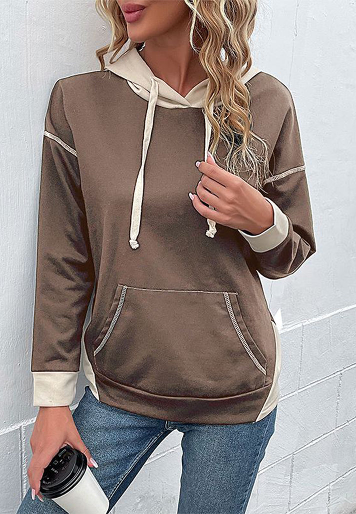 AS | Ležérní a uvolněná zimní mikina s kapucí