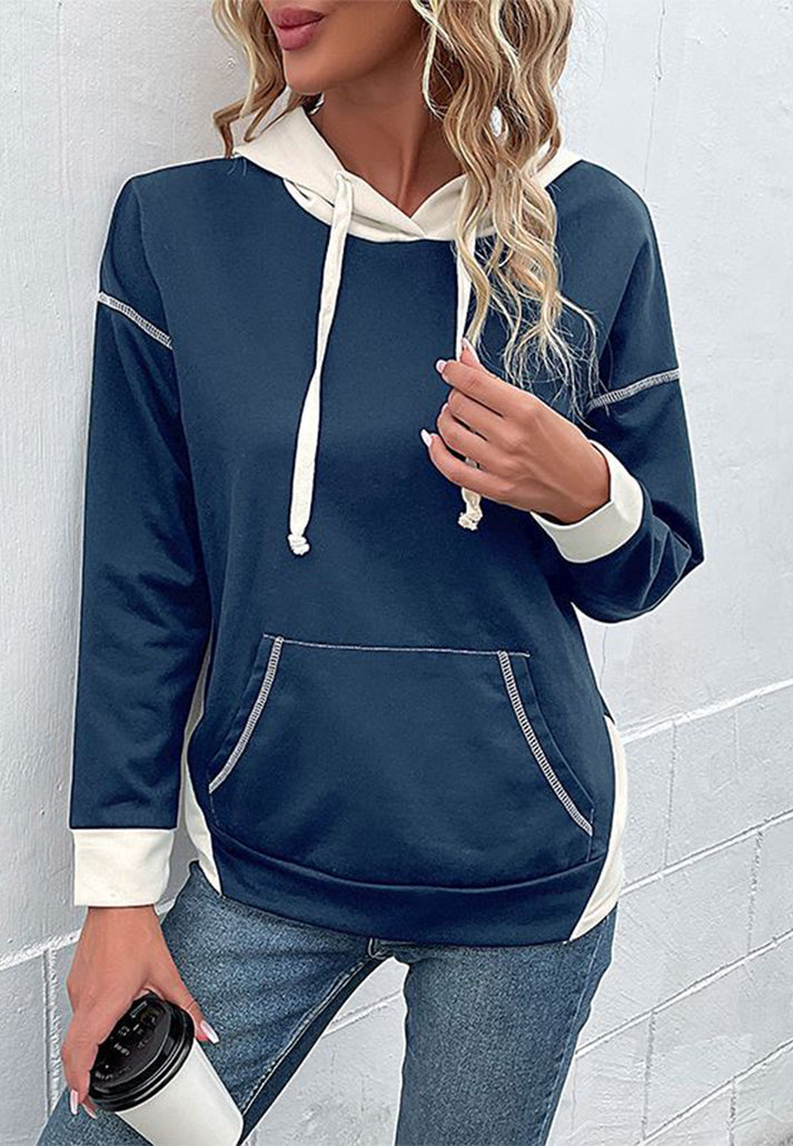 AS | Ležérní a uvolněná zimní mikina s kapucí