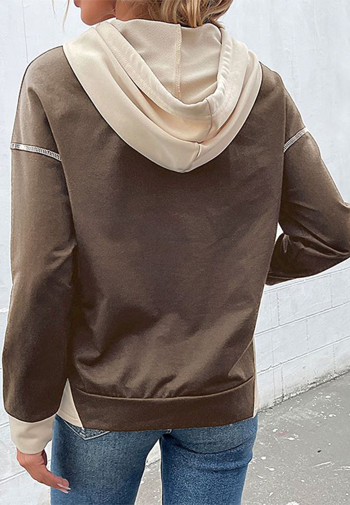 AS | Ležérní a uvolněná zimní mikina s kapucí