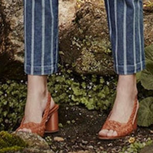 AS | Elegantní vysoké podpatky Vintage sandály