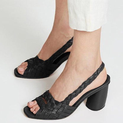 AS | Elegantní vysoké podpatky Vintage sandály