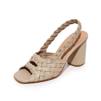 AS | Elegantní vysoké podpatky Vintage sandály