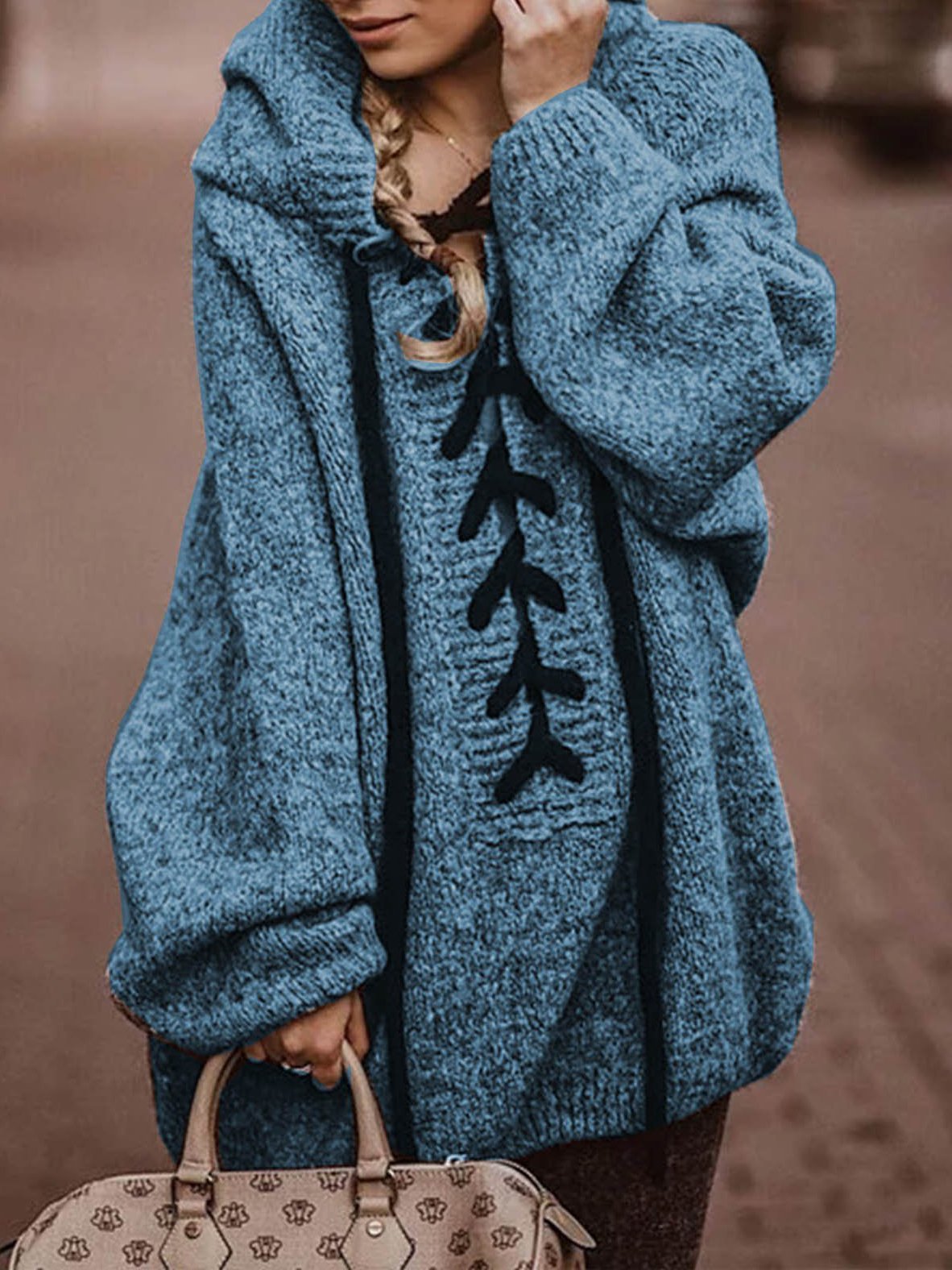 AS | Jednoduchý a stylový zimní svetr