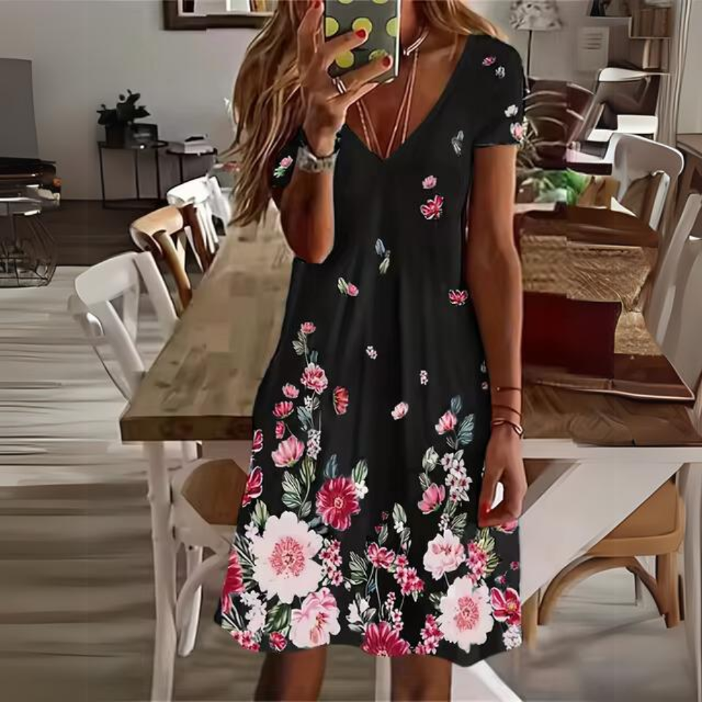 AS | Elegantní květinové šaty