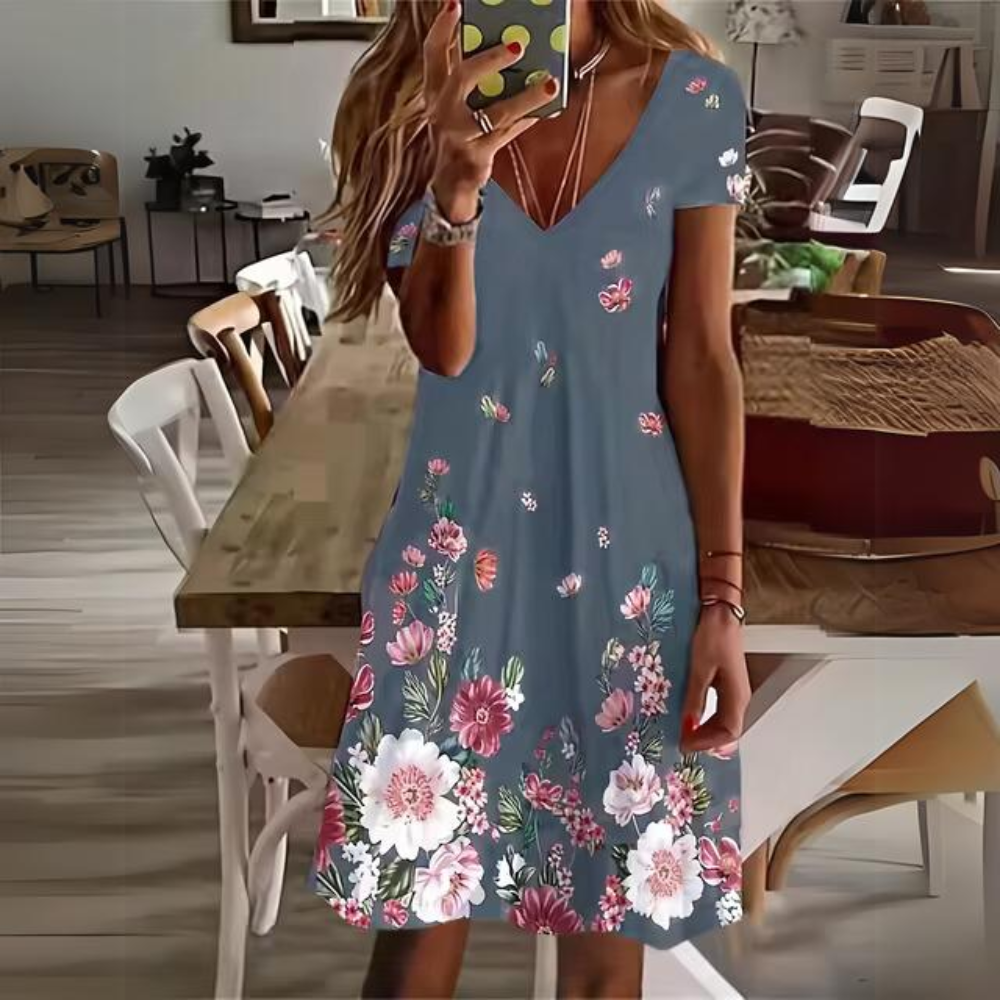 AS | Elegantní květinové šaty