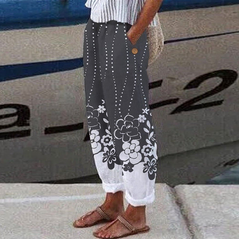 Vytříbený a zářivý Kalhoty