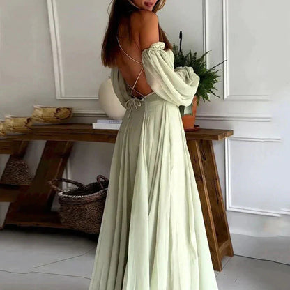 AS | Ležérní šaty s podvazky bez zad