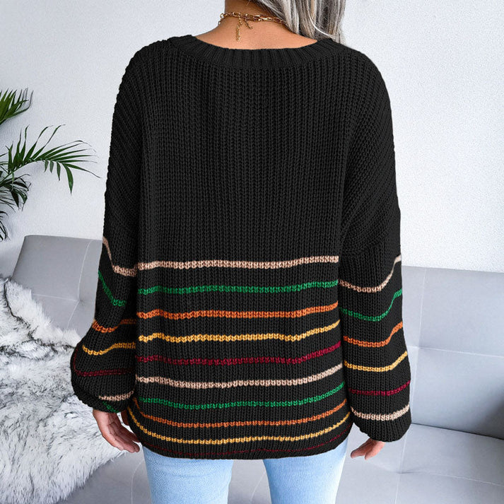 AB | Jednoduchý a stylový zimní svetr