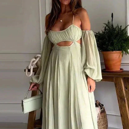 AS | Ležérní šaty s podvazky bez zad